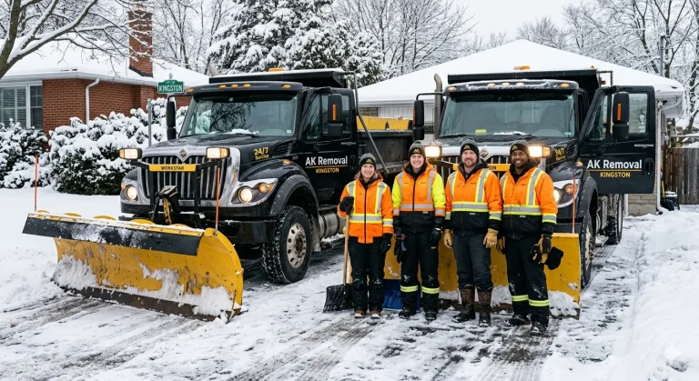 ak snow removal kingston team