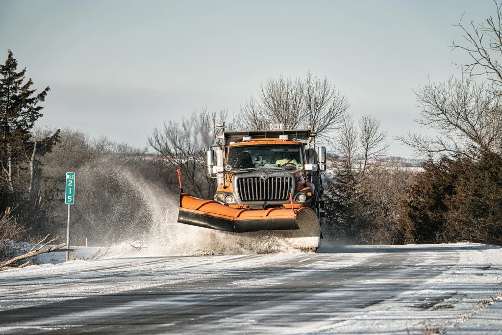 snow ploughing kingston